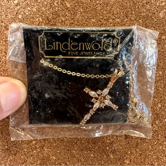 Lindenwold Fine Jewelers Jewelry 4kt Gold Cross Necklace Poshmark
